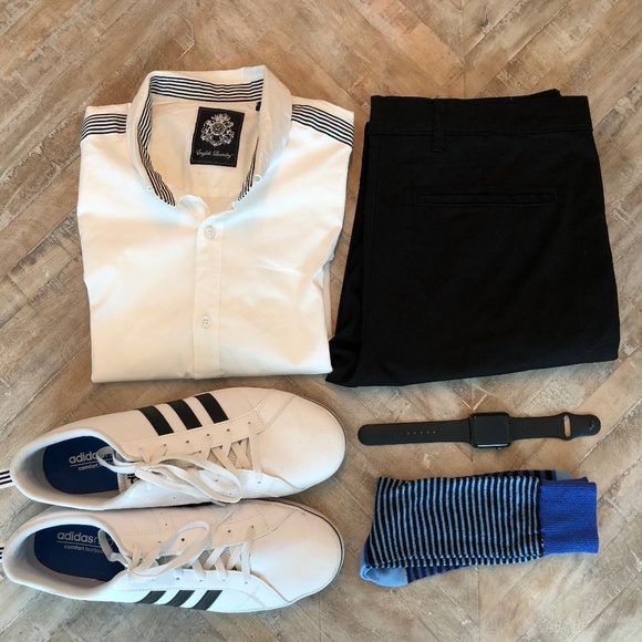 English Laundry Other - English Laundry Stretch Racing Stripe Collar